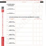 Acta de Escrutinio - Vocales de Junta Parroquial, Rural - P1